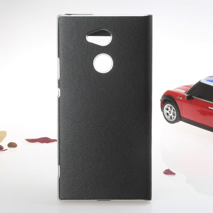 For Sony Xperia XA2 Ultra Litchi Texture Horizontal Flip Leather Case with Call Display ID