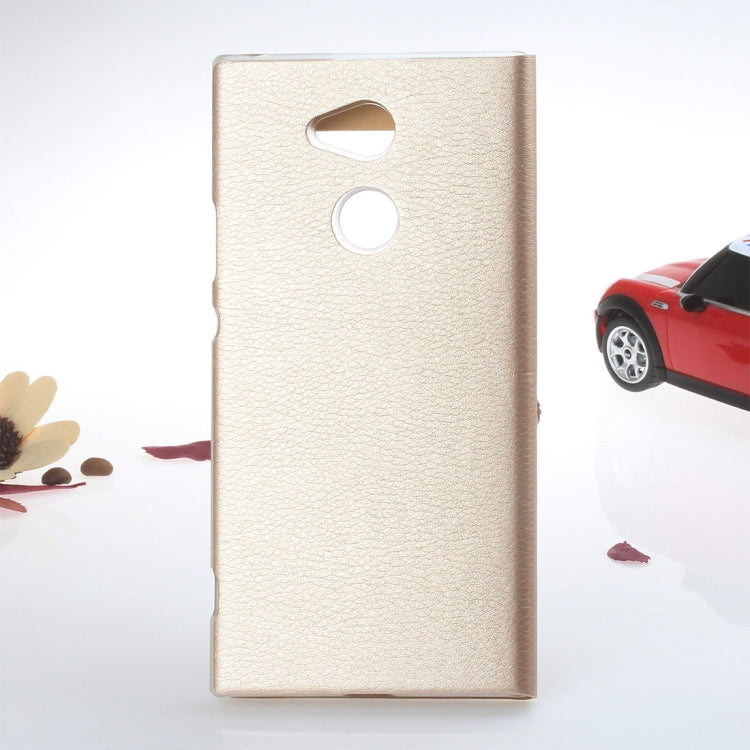For Sony Xperia XA2 Ultra Litchi Texture Horizontal Flip Leather Case with Call Display ID