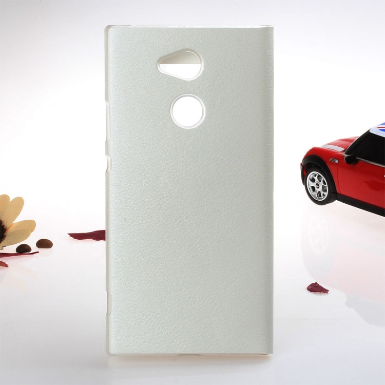For Sony Xperia XA2 Ultra Litchi Texture Horizontal Flip Leather Case with Call Display ID