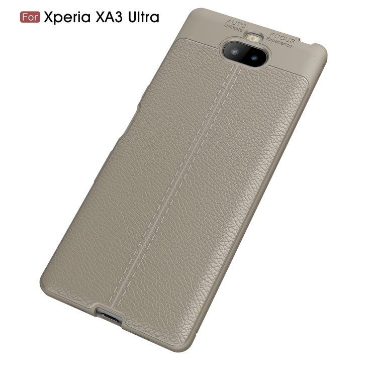 Litchi Texture TPU Shockproof Case for Sony Xperia 10 Plus