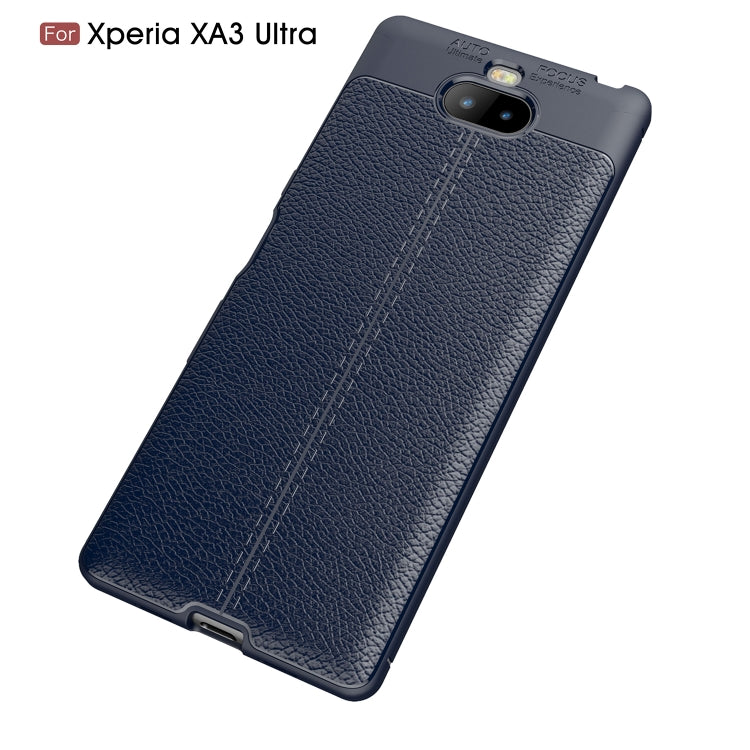 Litchi Texture TPU Shockproof Case for Sony Xperia 10 Plus