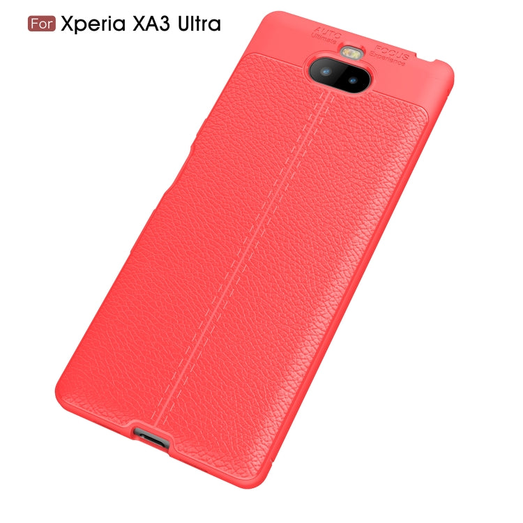 Litchi Texture TPU Shockproof Case for Sony Xperia 10 Plus