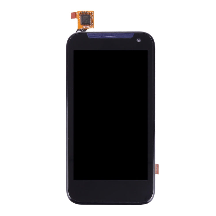 TFT LCD Screen for HTC Desire 310 (Single Card)Digitizer Full Assembly with Frame (Black)