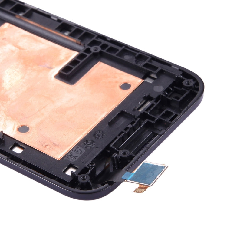 TFT LCD Screen for HTC Desire 310 (Single Card)Digitizer Full Assembly with Frame (Black)