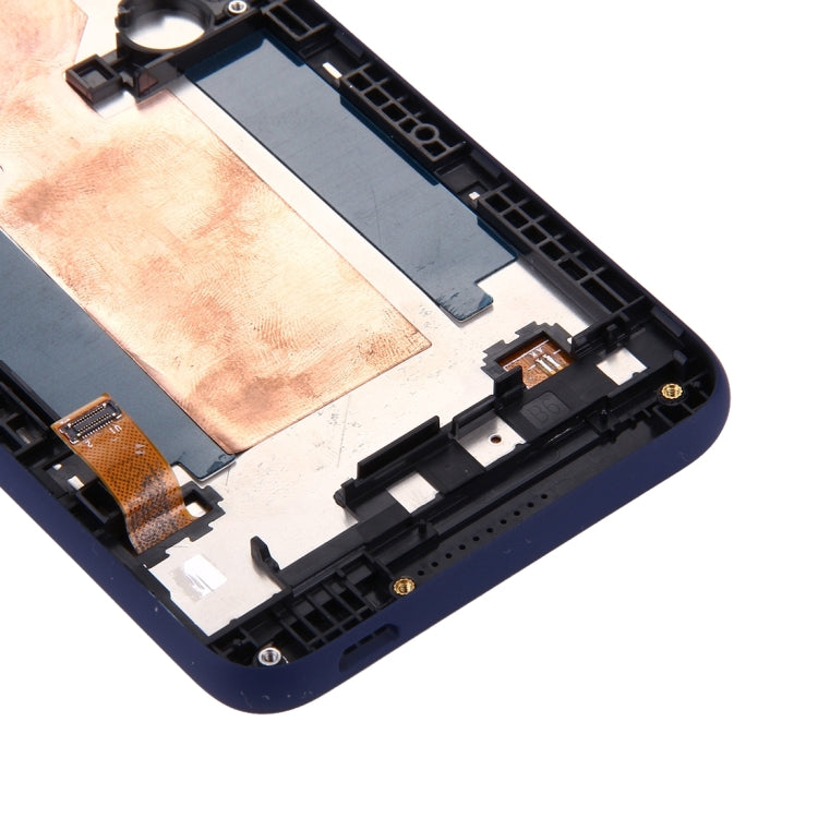 TFT LCD Screen for HTC Desire 610 Digitizer Full Assembly with Frame (Dark Blue)