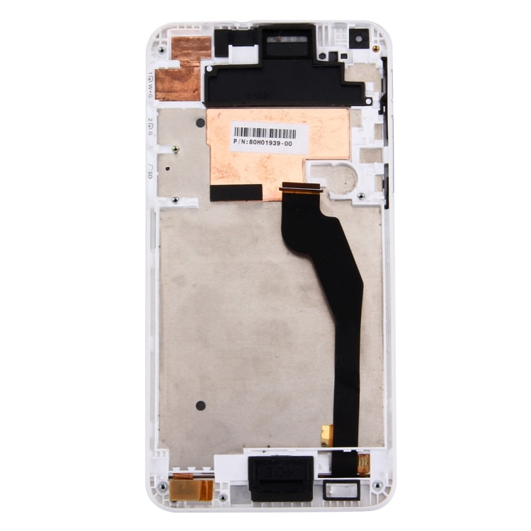 TFT LCD Screen for HTC Desire 816G / 816H Digitizer Full Assembly with Frame (White)