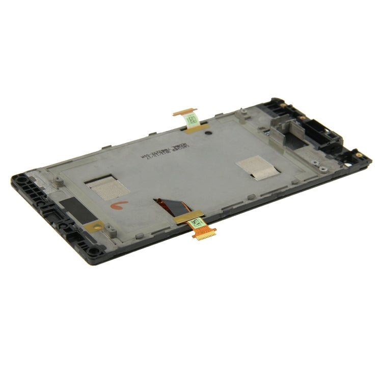 TFT LCD Screen for HTC 8X Digitizer Full Assembly with Frame (Dark Blue)