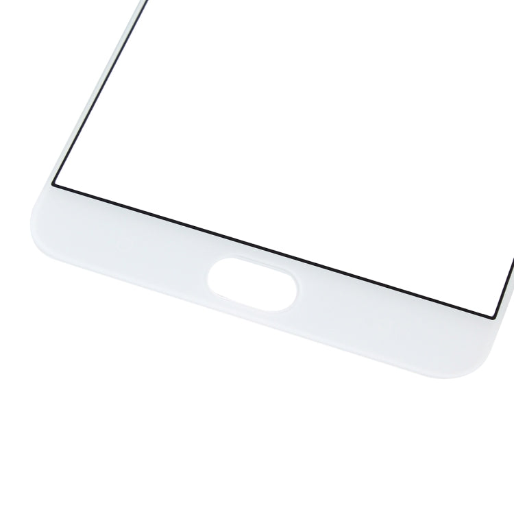 For OPPO R9 Plus Front Screen Outer Glass Lens (White)