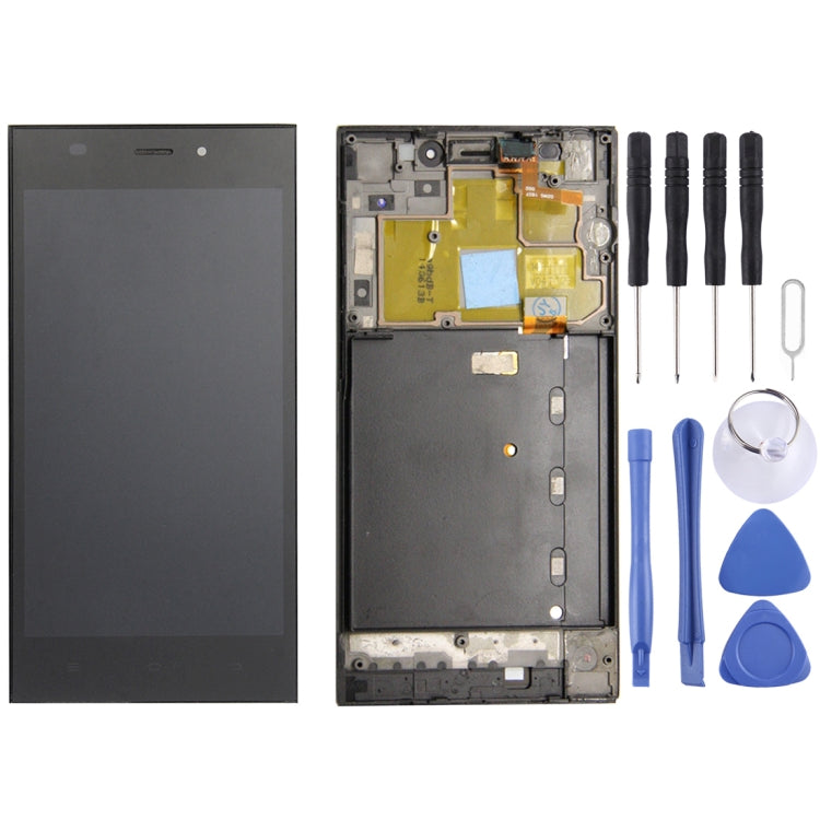 TFT LCD Screen for Xiaomi Mi 3 Digitizer Full Assembly with Frame