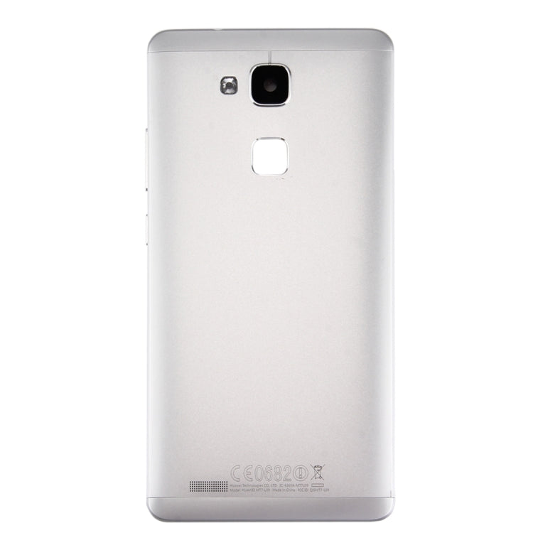 For Huawei Ascend Mate 7 Battery Back Cover(Silver)