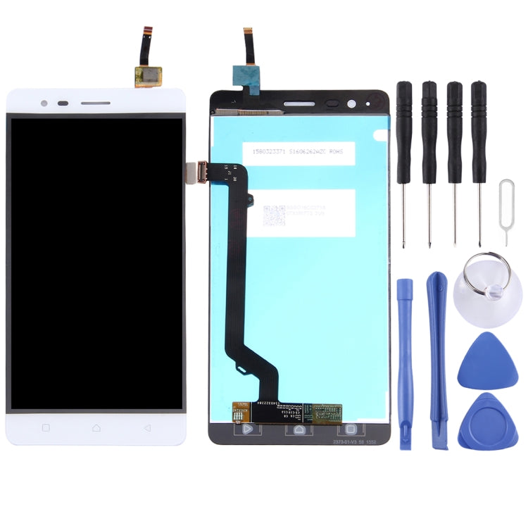 OEM LCD Screen for Lenovo K5 Note with Digitizer Full Assembly (White)