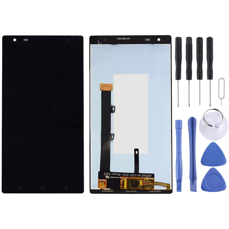 OEM LCD Screen for Lenovo Vibe X3 / X3c50 / X3c70 with Digitizer Full Assembly (Black)