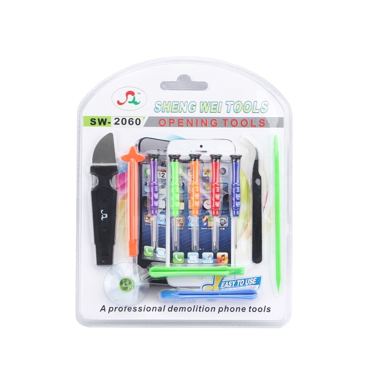 S-W2060 12 in 1 Repair Tools Set for Mobile Phone / Tablet