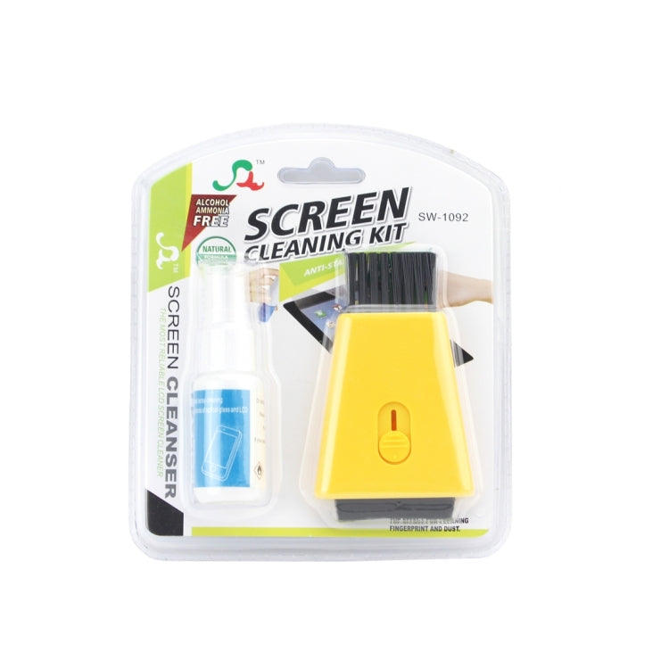 SW-1092 Mini Mobile Phone & Tablet Screen Smartphone keyboard Cleaning Kit with Liquid Cleaner