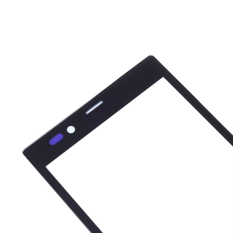 Front Screen Outer Glass Lens for Nokia Lumia 720(Black)