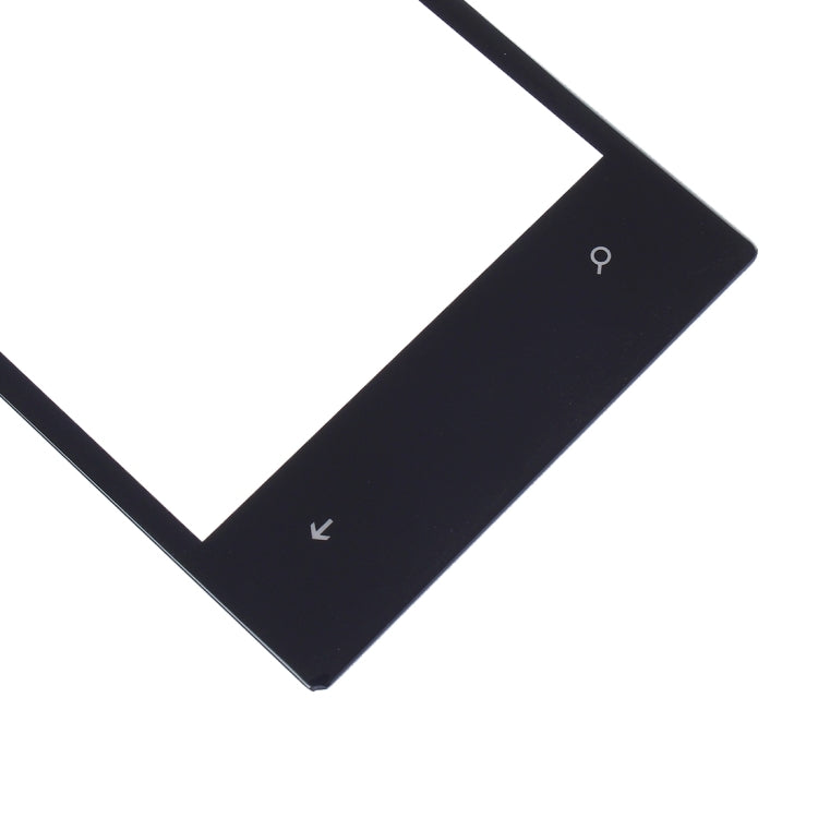 Front Screen Outer Glass Lens for Nokia Lumia 720(Black)