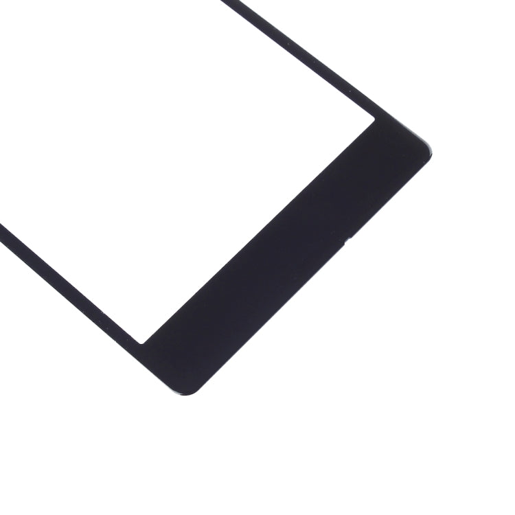 Front Screen Outer Glass Lens for Nokia Lumia 730(Black)