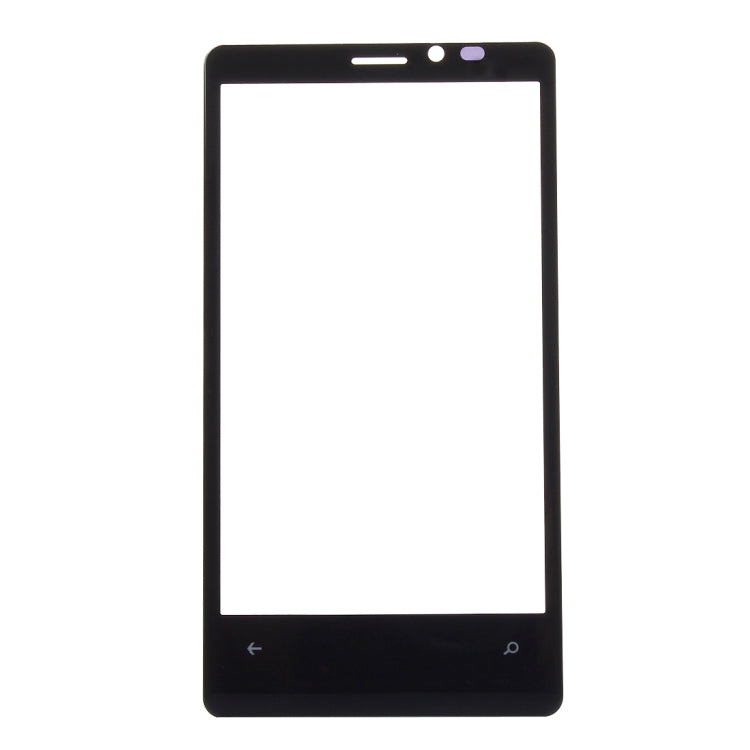 Front Screen Outer Glass Lens for Nokia Lumia 920(Black)