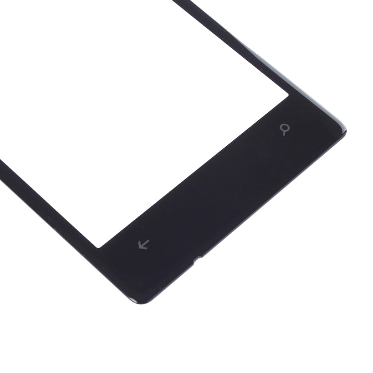 Front Screen Outer Glass Lens for Nokia Lumia 925(Black)