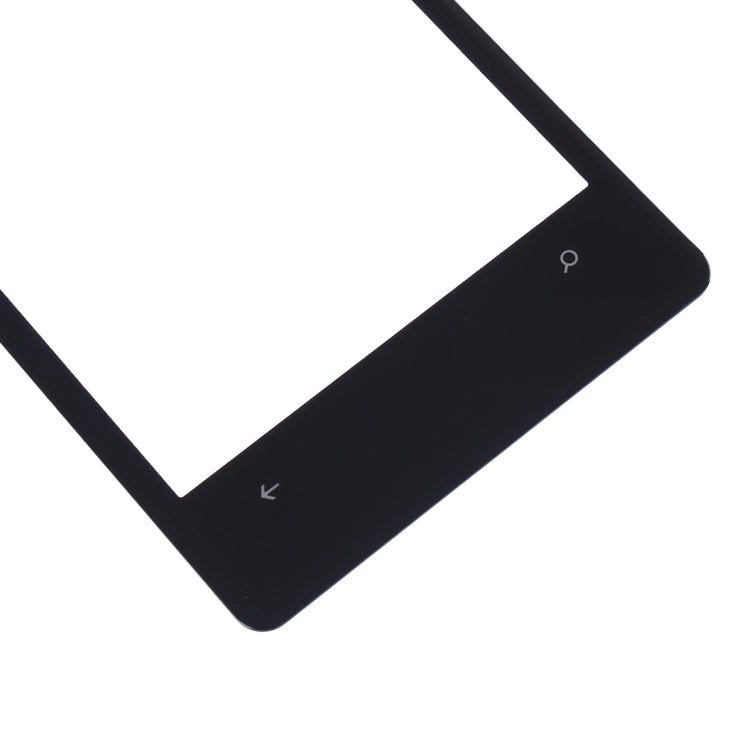 Front Screen Outer Glass Lens for Nokia Lumia 1020(Black)