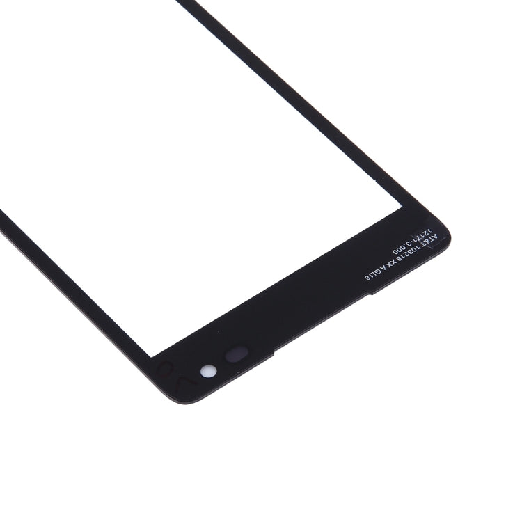 Front Screen Outer Glass Lens for Nokia Lumia 900(Black)