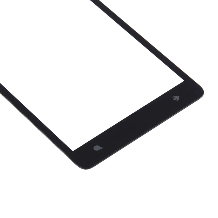 Front Screen Outer Glass Lens for Nokia Lumia 900(Black)