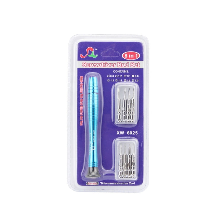 XW-6025 9 in 1 Multi-function Screwdriver Set Repair Tools for iPhone Series