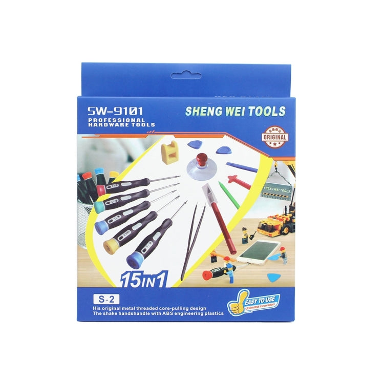 SW-9101 14 in 1 Repair Tools Set for Mobile Phone / Tablet