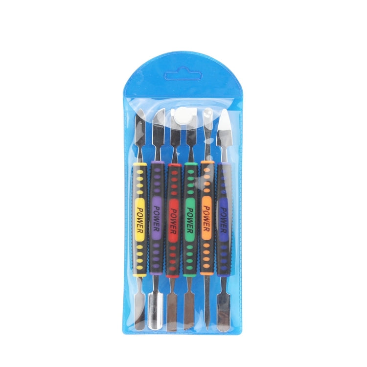 6 in 1 Double Head Crowbar Set Repair Tools Set for Mobile Phone / Tablet / Electronic product