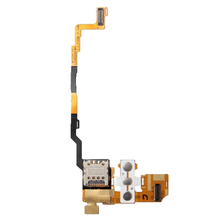 SIM Card Reader Flex Cable for LG G2 / F320