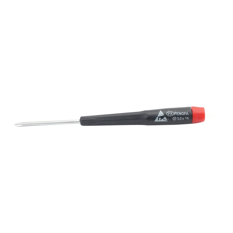 PX-3.0Y Professional Repair Tool Open Tool 50mm Tri-point 3.0 Tip Socket Plastic + Metal Screwdriver(Black)