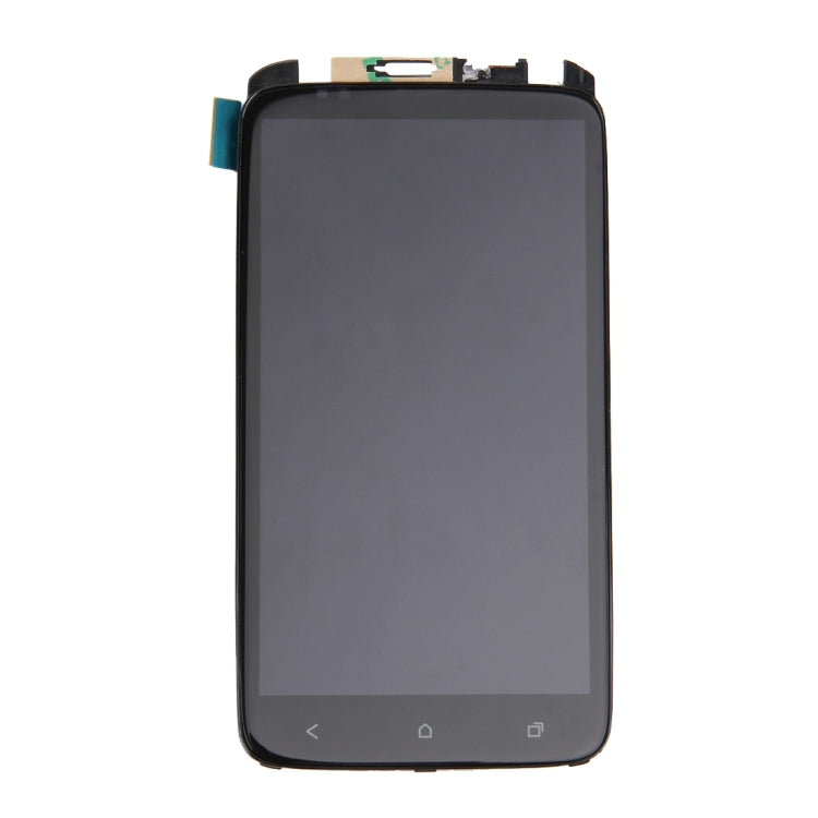 TFT LCD Screen for HTC One X Digitizer Full Assembly with Frame (Black)