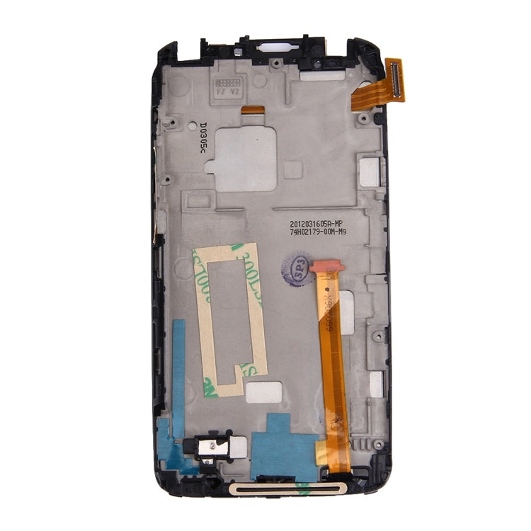 TFT LCD Screen for HTC One X Digitizer Full Assembly with Frame (Black)