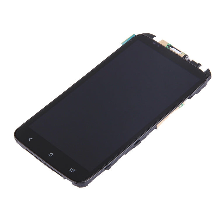 TFT LCD Screen for HTC One X Digitizer Full Assembly with Frame (Black)