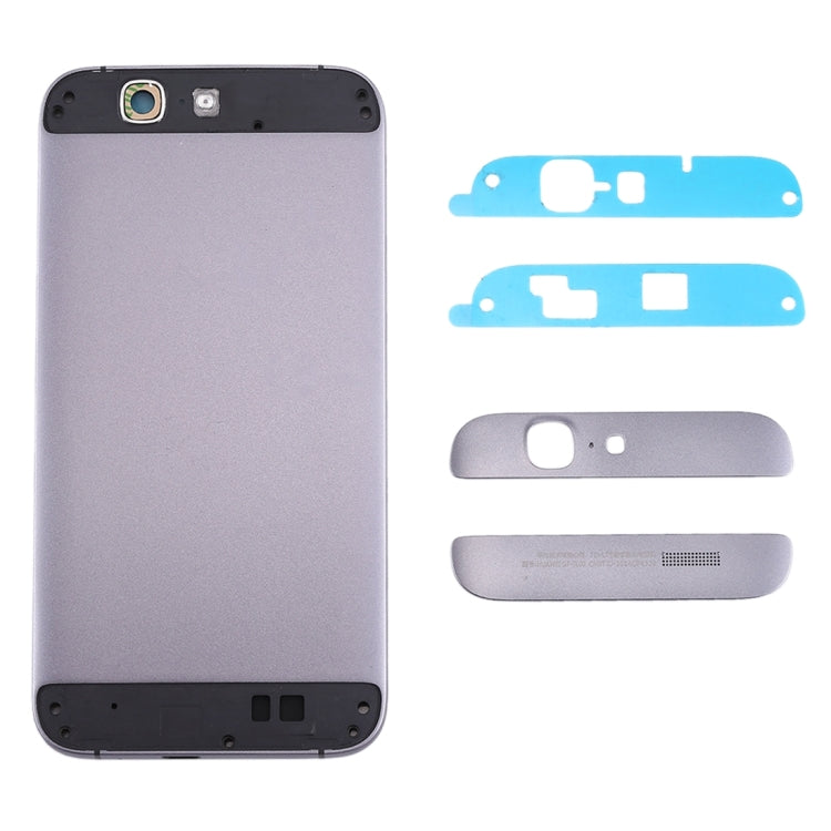 For Huawei Ascend G7 Battery Back Cover(Grey)