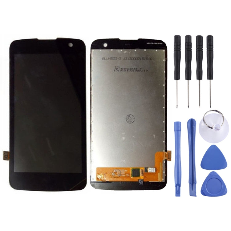TFT LCD Screen for LG K4 (US Version) / K130 / K130E with Digitizer Full Assembly(Black)