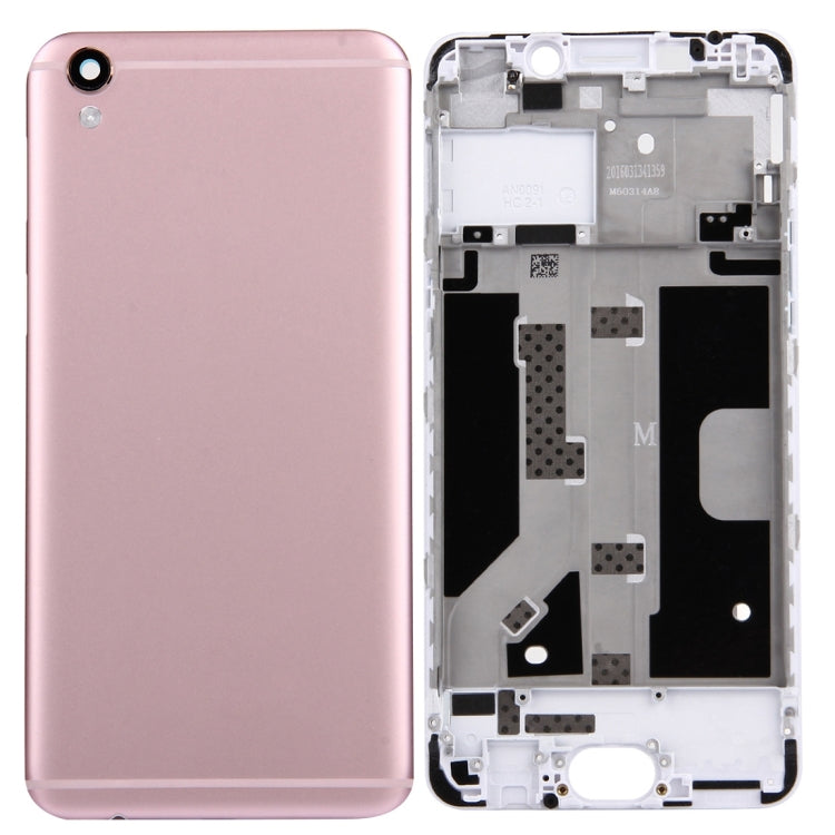 For OPPO R9 / F1 Plus Battery Back Cover + Front Housing LCD Frame Bezel Plate