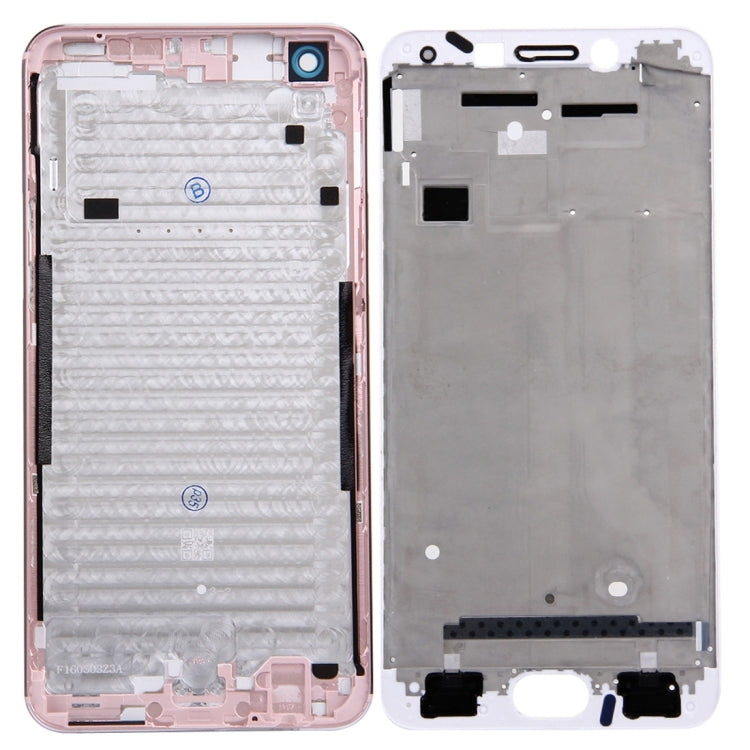 For OPPO R9 / F1 Plus Battery Back Cover + Front Housing LCD Frame Bezel Plate