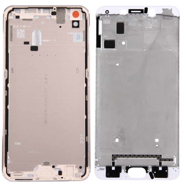 For OPPO R9 Plus Battery Back Cover + Front Housing LCD Frame Bezel Plate