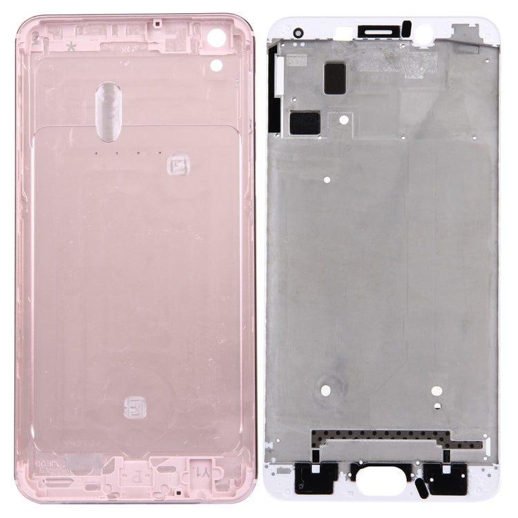 For OPPO R9 Plus Battery Back Cover + Front Housing LCD Frame Bezel Plate