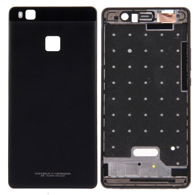 For Huawei P9 Lite Battery Back Cover + Front Housing LCD Frame Bezel Plate