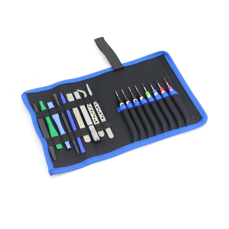 JIAFA JF-8174 17 in 1 Multi-functional Repair Tool Set with Bag for Mobile Phones of Variety