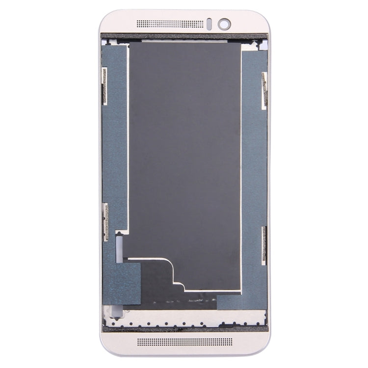 Front Housing LCD Frame Bezel Plate for HTC One M9 (Gold on Silver)