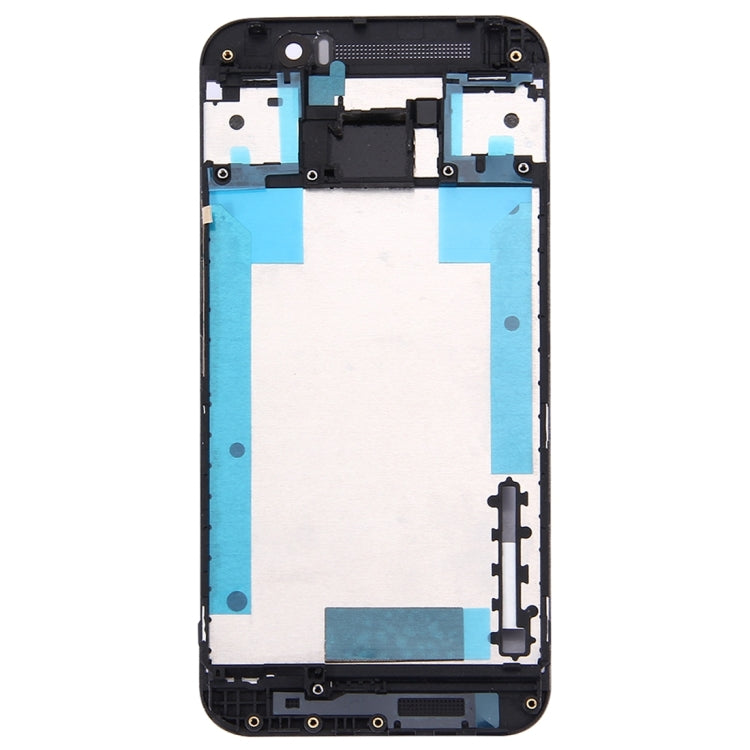 Front Housing LCD Frame Bezel Plate for HTC One M9 (Gold on Silver)
