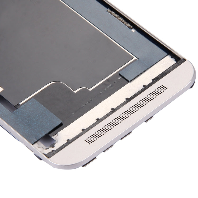 Front Housing LCD Frame Bezel Plate for HTC One M9 (Gold on Silver)