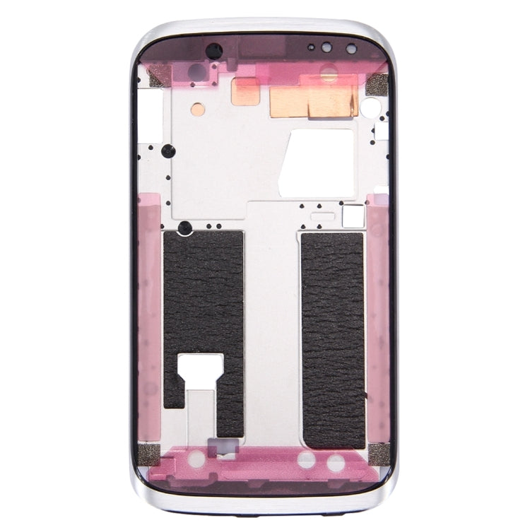 Front Housing LCD Frame Bezel Plate for HTC Desire X / T328e(White)