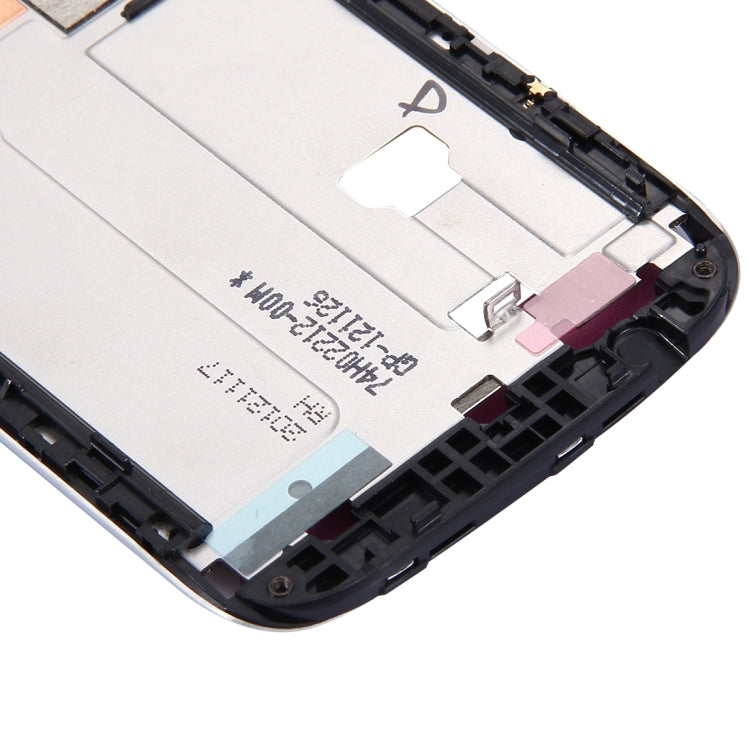 Front Housing LCD Frame Bezel Plate for HTC Desire X / T328e(White)