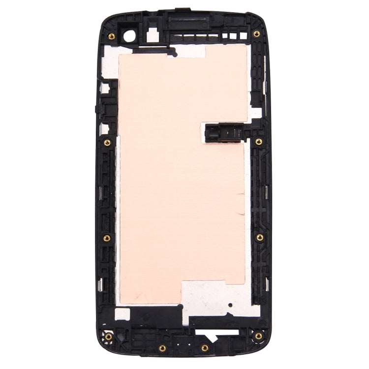 Front Housing LCD Frame Bezel Plate for HTC Desire 500(Black)