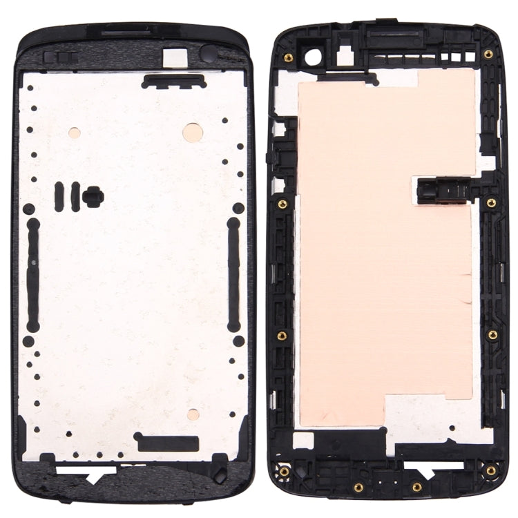 Front Housing LCD Frame Bezel Plate for HTC Desire 500(Black)