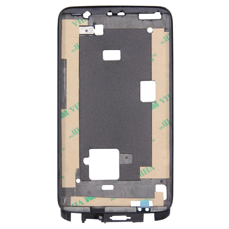 Front Housing LCD Frame Bezel Plate for HTC One X(Black)